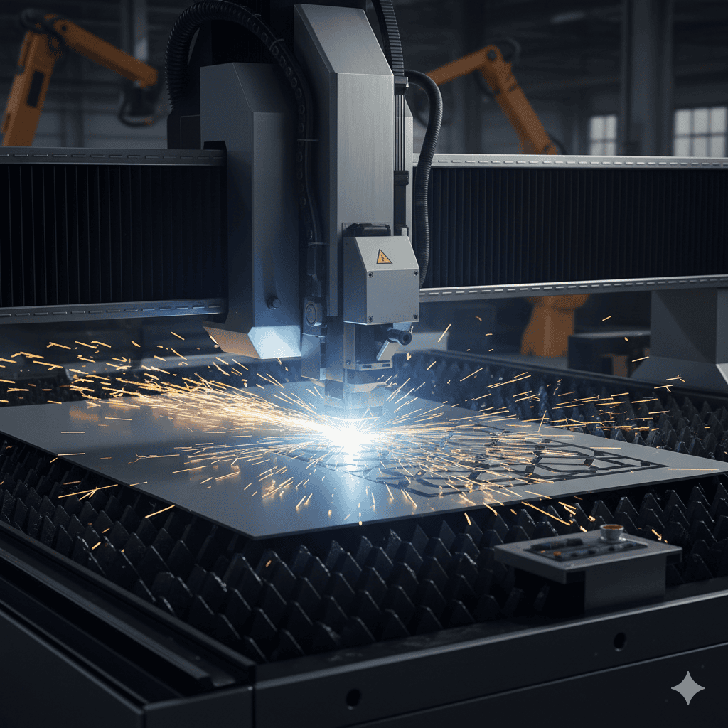 CNC Metal Laser Cutting